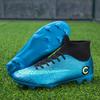 Men Large Size FG/TF Soccer Shoes Football Cleats Soccer Ankle Boots Teenager Training Sneakers Kids Indoor Sports Shoes Unisex