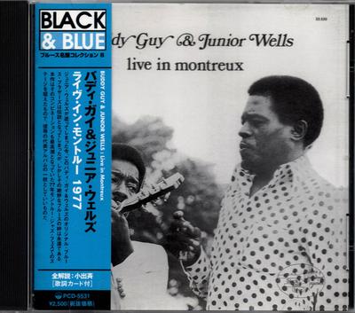 CD BUDDY GUY  JUNIOR WELLS  Live In Montreux 1977 PCD5531 PVine Records 1999 Japan ObiJazz Used
