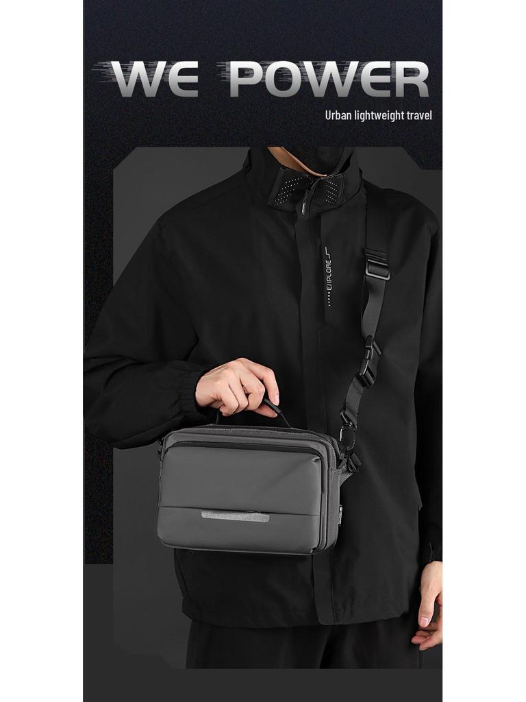 WEPOWER Men's Stylish Waterproof Crossbody Messenger Bag