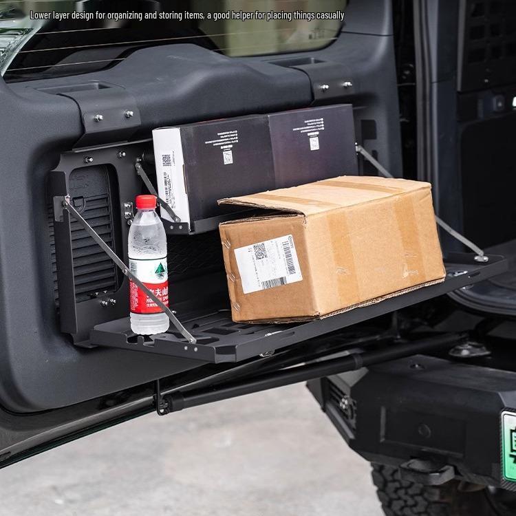 BYD Leopard 5 Tailgate Aluminum Folding Storage Rack