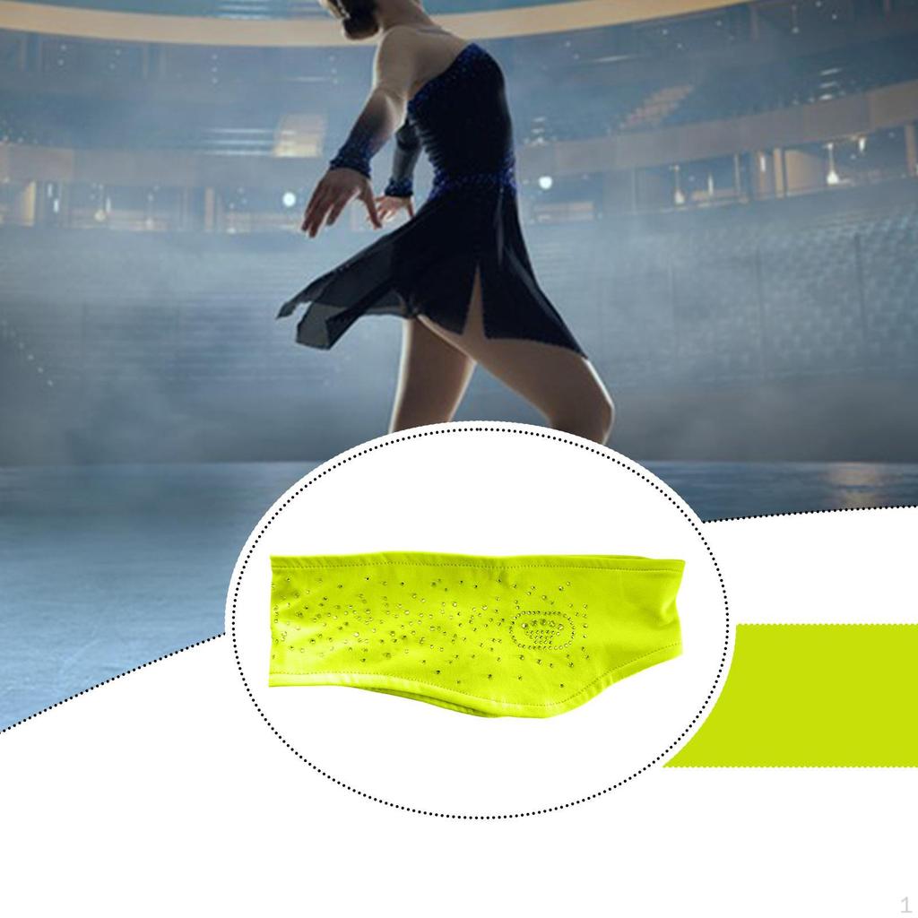 Fascia per capelli da pattinaggio artistico Leggera Calda Assorbente del sudore Attrezzatura per allenamento per Ciclismo Fitness