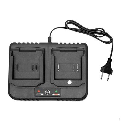 Double Battery Charger Portable Replacement for Home Use Power Tools
