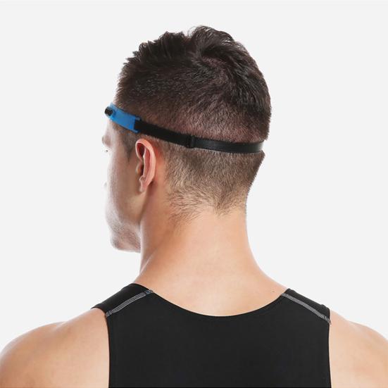 Banda pentru cap sport pentru bărbați și femei, curea elastică subțire pentru antrenament, cu cataramă reglabilă, banda de transpirație pentru alergare fotbal