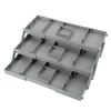 3 Tier Drawer Organizer Adjustable Expandable Multi Level Smart Drawer Organizer for Makeup Jewelry Cosmetics
