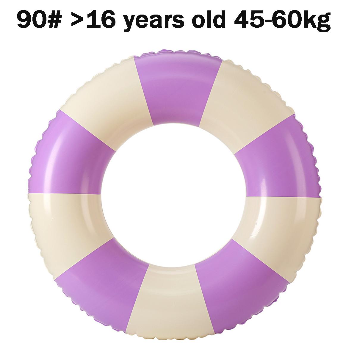 Anillo De Natación Inflable CIYIN De 80 Cm – Diseño De Flamenco Y Hojas De Palma, Soportes 80 Kg | Flotador Estable Para Adultos, Ideal Para Playa Y Piscina