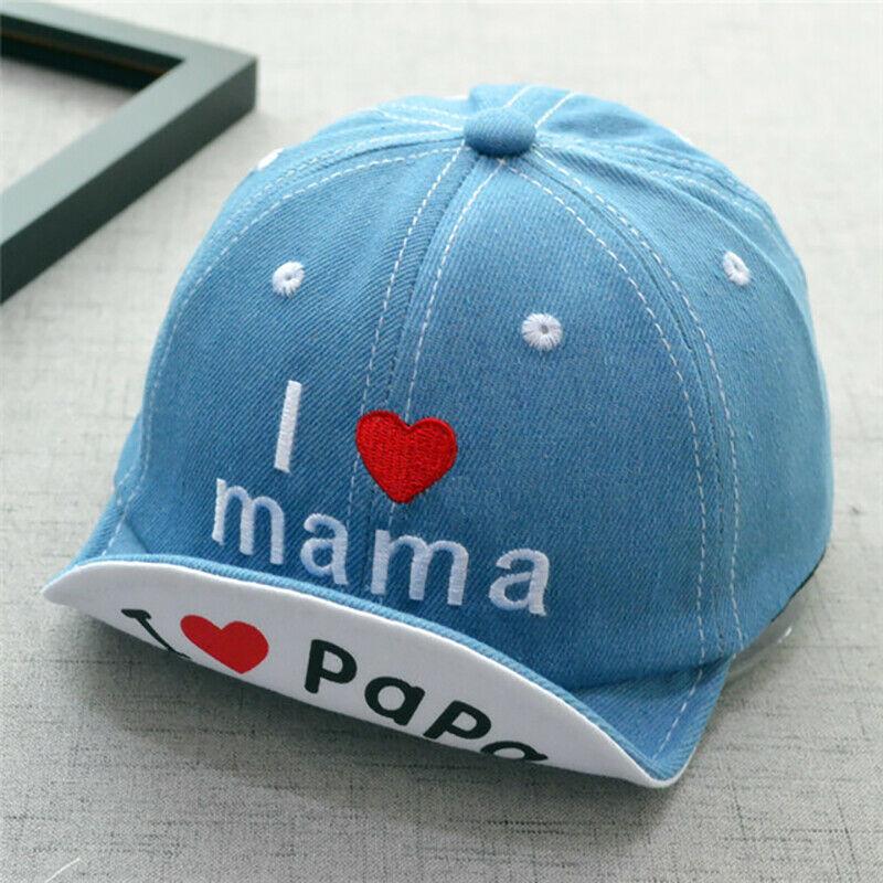 Casquettes De Baseball Denim Bebe Je T Aime Papa Mama Brode Chapeaux Pour Garcons Filles Style Vintage Bonnets Faire Des Achats En Ligne A Bas Prix Sur Joom