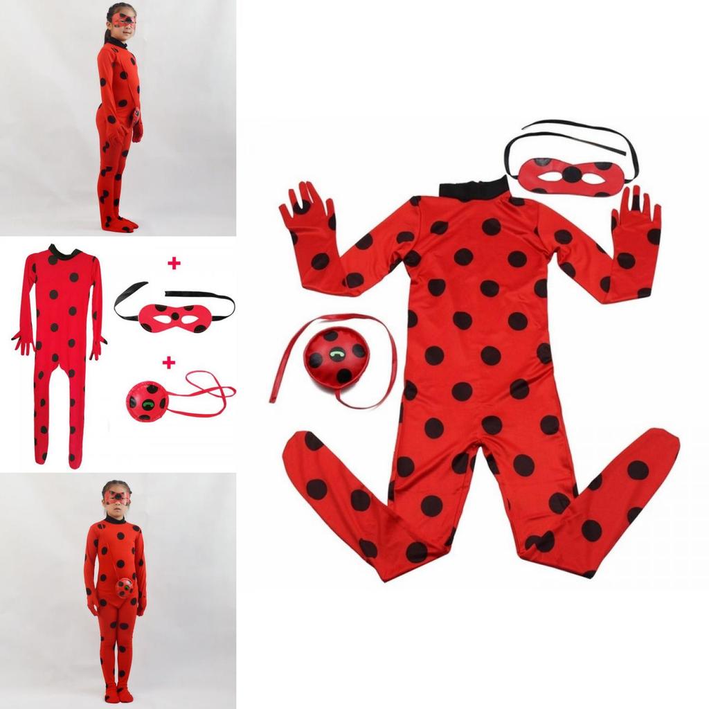 Keep The Baddies At Bay With This Fun And Comfortable Miraculous Ladybug Costume Perfect For Kids And Adults!