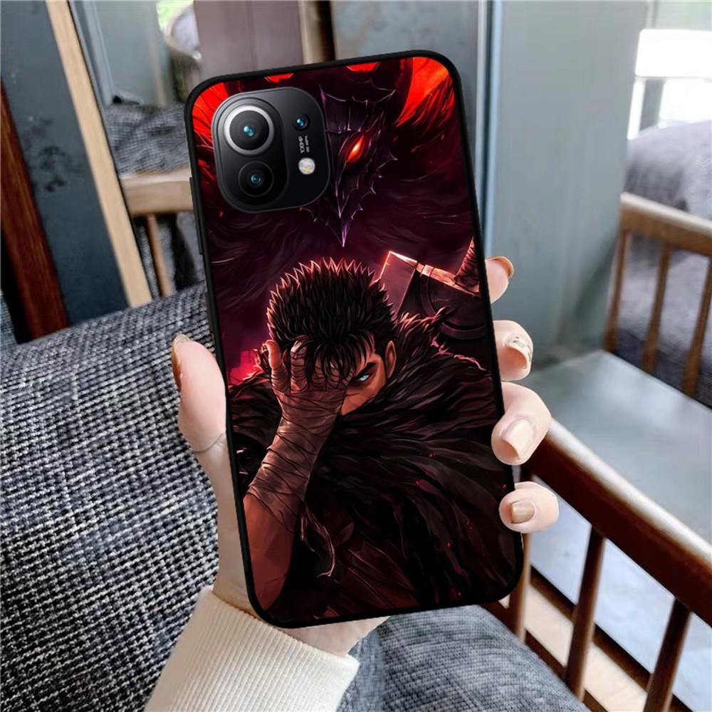 Anime Berserk Guts Phone Case For Samsung S 20 21 22 23 Plus Ultra For Redmi Note 8 9 10 11 For Huawei Y 5 6 9