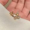 Zircon Mangstar Flower Exquisite Fashion Opening Ring Light Luxury High-end Index Finger Ring Niche Temperament Versatile Ring
