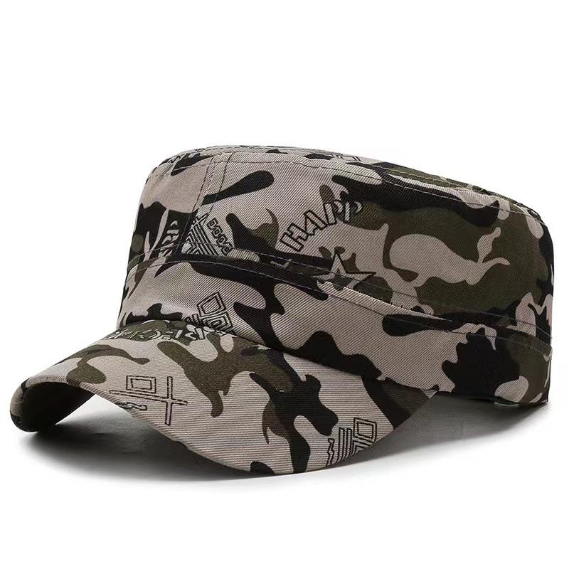 Maskáčová plochá čepice Maskáčová baseballová čepice Nastavitelná Klasická Klobouk proti slunci Pro ženy Muže Gorras Outdoorové sportovní čepice