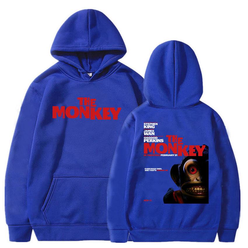Mikiny s kapucí The Monkey Movie Mikiny s kapucí Dámské Pánské Mikiny Streetwear Dlouhý rukáv Moletom Feminino Sudaderas Oblečení