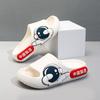 And Cute Versatile Boys Summer Slippers Cartoon Pattern Breathable Footwear Eva