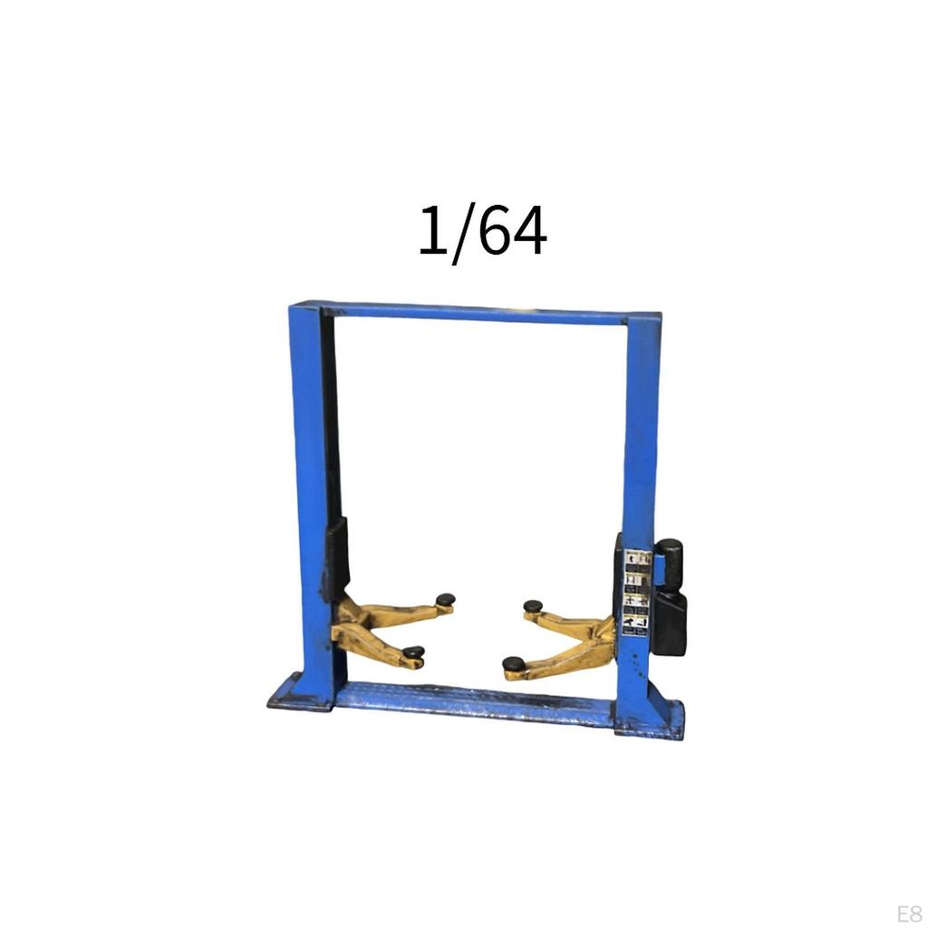 1:64 Scale Lift Repair Shop Equipment DIY Car Scene 1/64 Garage Lifter