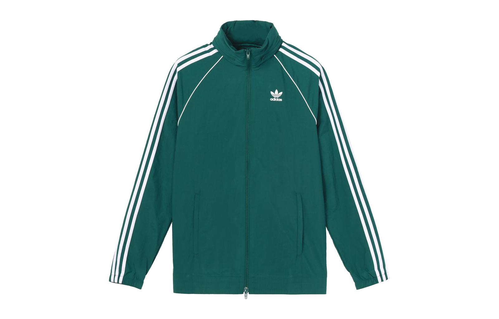 adidas Originals Trefoil Logo Colorblock Striped Sports Jacket CW1311 L
