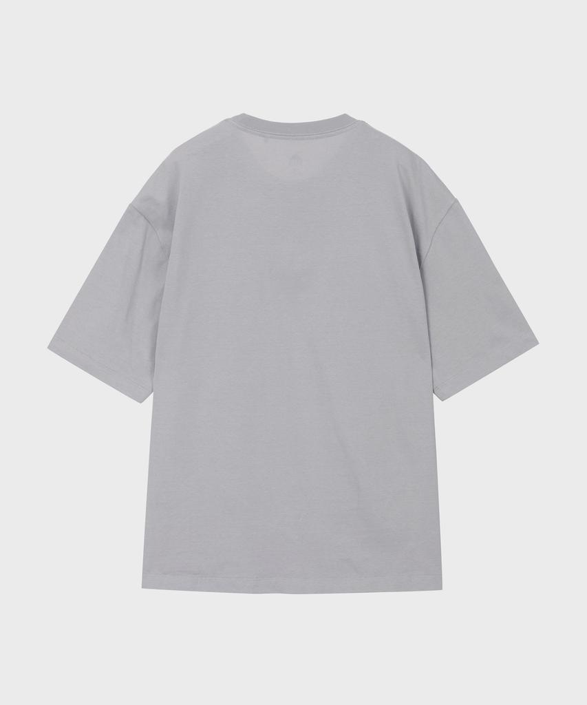 BASIC HOUSE Uni 16-Count Solid Short Sleeve T-Shirt Lxts0103