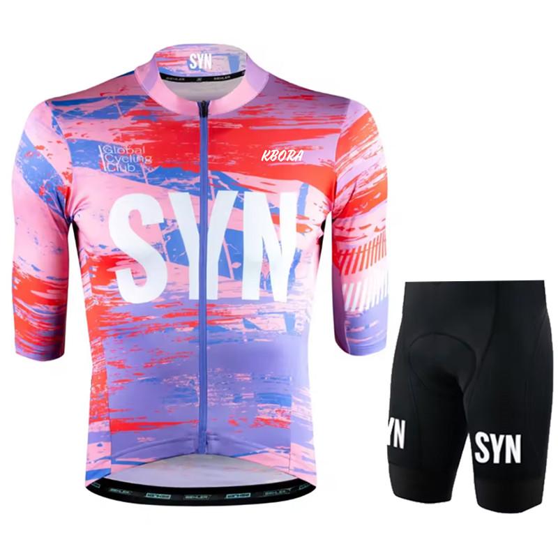 Herren Kurzarm Pro Team MTB Rennrad Kleidung Atmungsaktive Fahrradhemden Mountainbike Kleidung Sommer Atmungsaktives Radsportanzug Set 2026