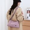 Women's Lightweight Nylon Bag Solid Color Shoulder Bag