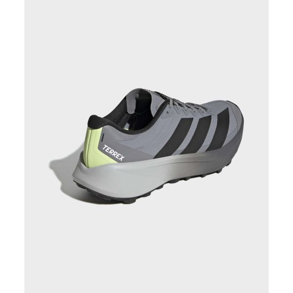 adidas Terrex Agravic 4 Traction Stripe Pattern Thick Sole Cushioning Breathable Low Top Running Shoes Men Sneakers KJ3786