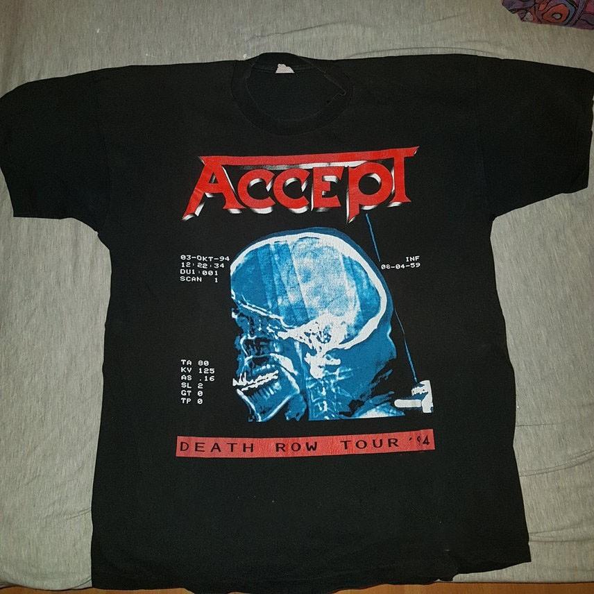Death Row Accept Band Shirt Unisex Concert S5xl Lo434