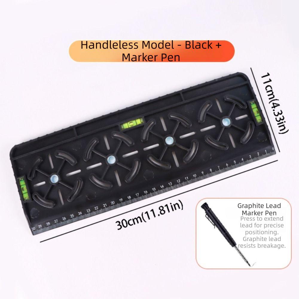 With 30 Cm Ruler Drilling Template For Sockets Drilling Positioning Plate Installation