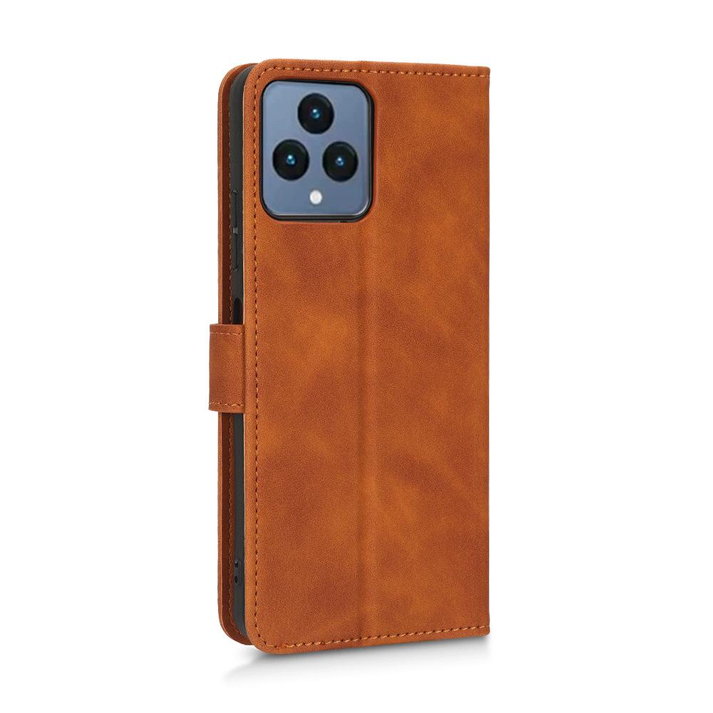 T-Mobile Revvl 6 5G Flip Leather Wallet Case with Card Slot Holder