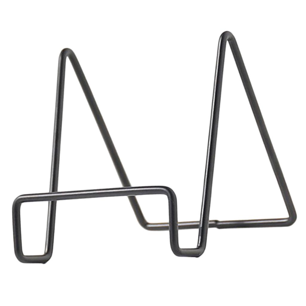 Iron Display Stand Wrought Picture Holder Home Table Decor