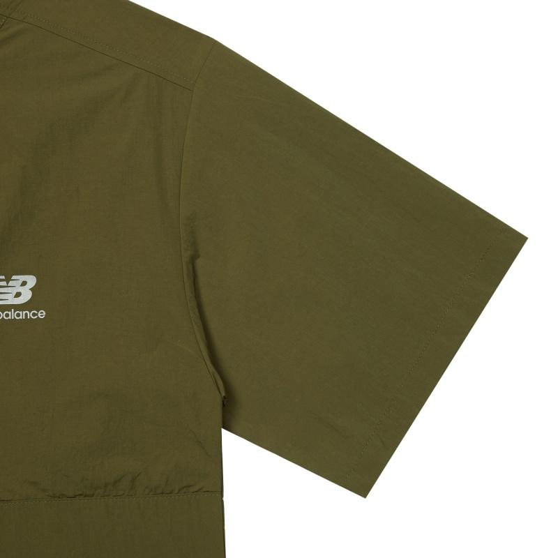 New Balance Fashion Style T-Shirt Asia Sizing 'Dark Green' Men's AMT22371-KAC