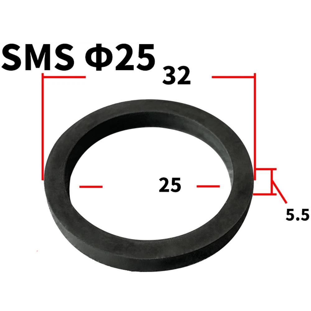 19 25 32 38 45 51 57 63 -159mm EPDM Flat Seal Gasket For Stainless SMS Union Sanitary Homebrew
