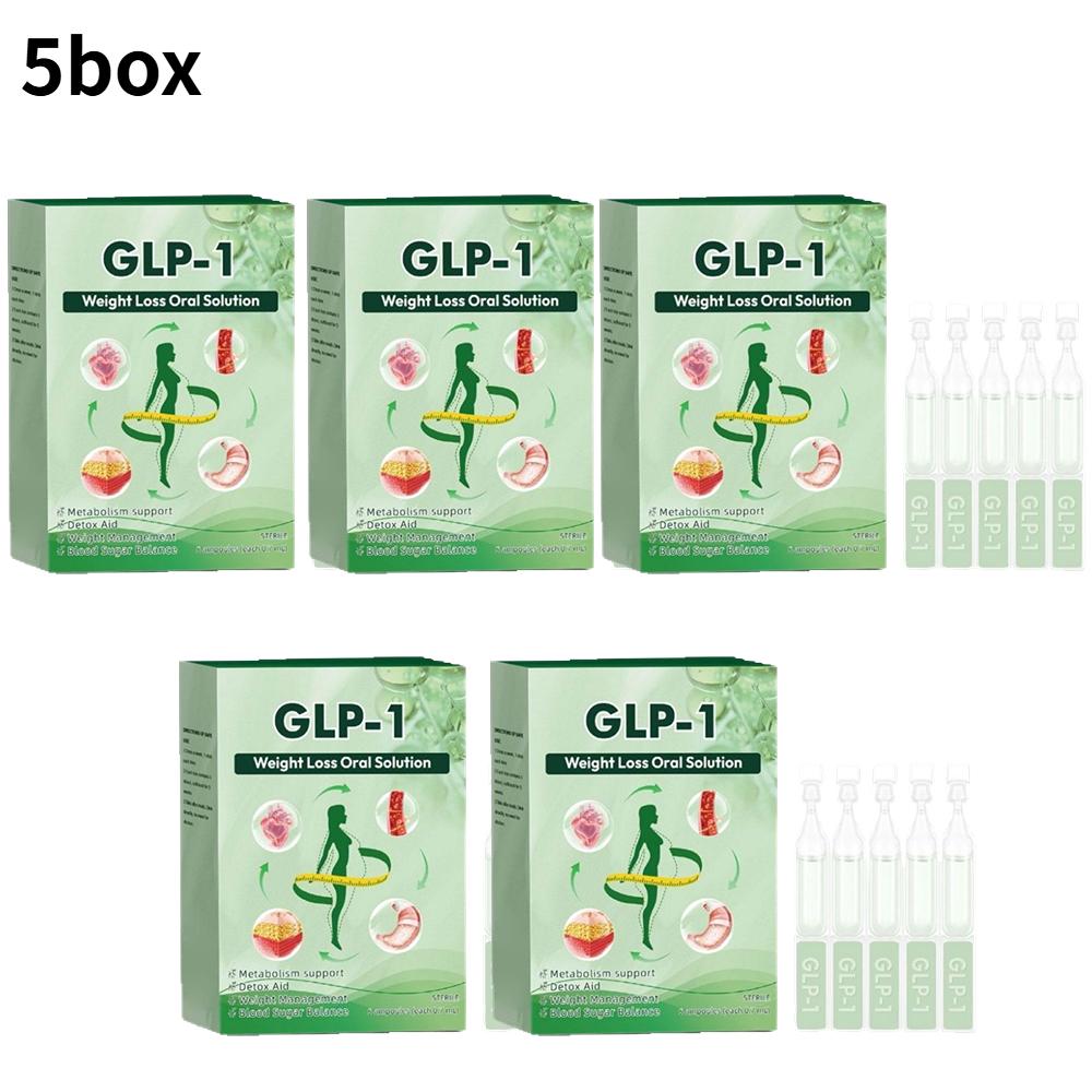 

1-20 коробок GLP1 Оральные Жидкости GLP 1 Пептидный Комплекс Сыворотка Добавки для Снижения Веса Натуральные Усовершенствованные Жидкости для Ухода за Телом Капли Для Женщин