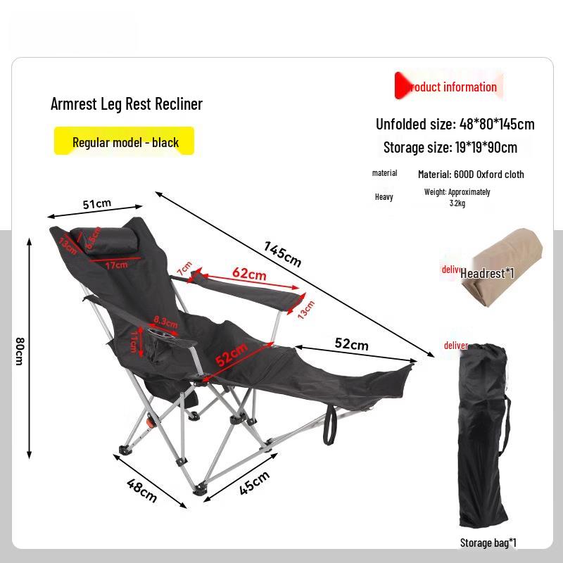 ZISIZ Outdoor Folding Armchair