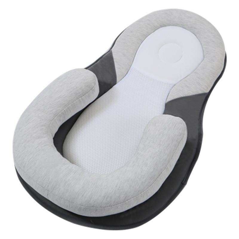 Premium Baby Head Shaping Pillow For Newborns With Comfortable Polyester Fiber Filling