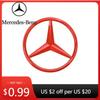 Adesivo Auto Nuovo 2025 Per Mercedes Benz 1pz 188mm 210mm Emblemi Griglia Anteriore Auto Copri Coperchio Adesivo Logo Per Mercedes Benz AMG clas