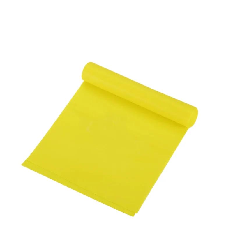 Yoga Pilates Portable Resistance Band Long Training Stretch Bands For Physical Therapy Lower Body Home Strength Elastic Exercise