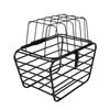 Bike Basket with Wire Cage Shockproof for Shopping Trips, Commuters