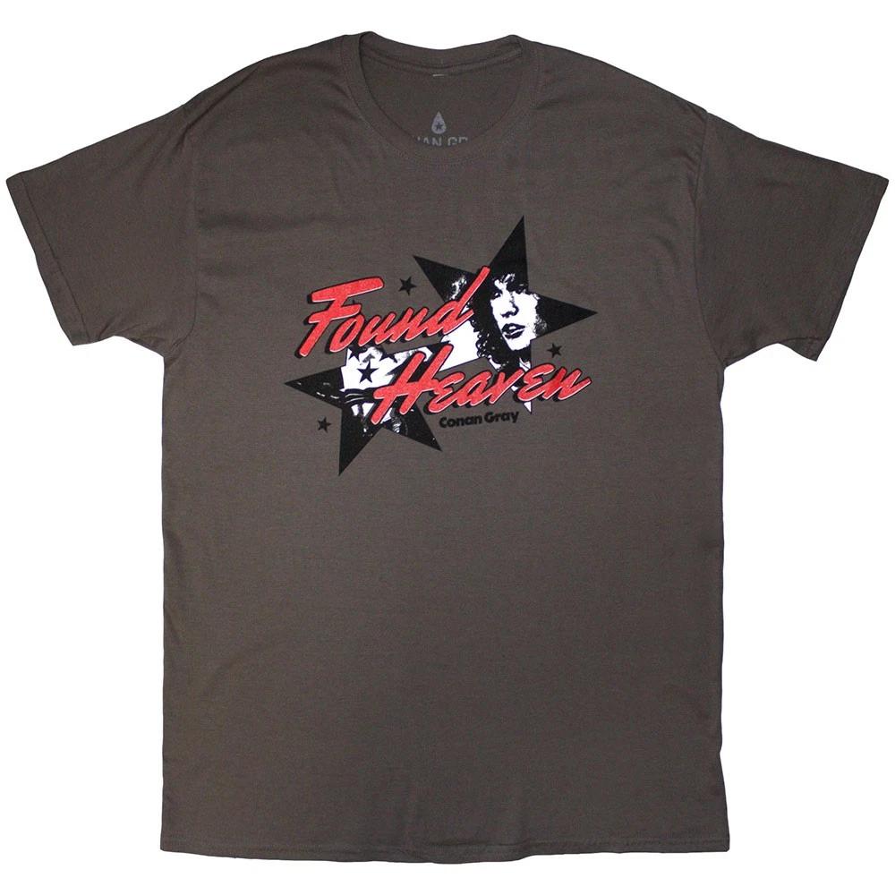 

Унисекс футболка Conan Gray: Найдено Небесные Звезды (Угольно-серый) M