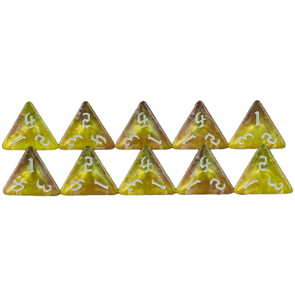 DND Dice Polyhedral D4 Dice for DND RPG Board Game Accessories