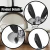 2Pcs Pot Lid Knobs Parts Camping Accessory High Temperature Resistant Non Slip Comfortable Universal