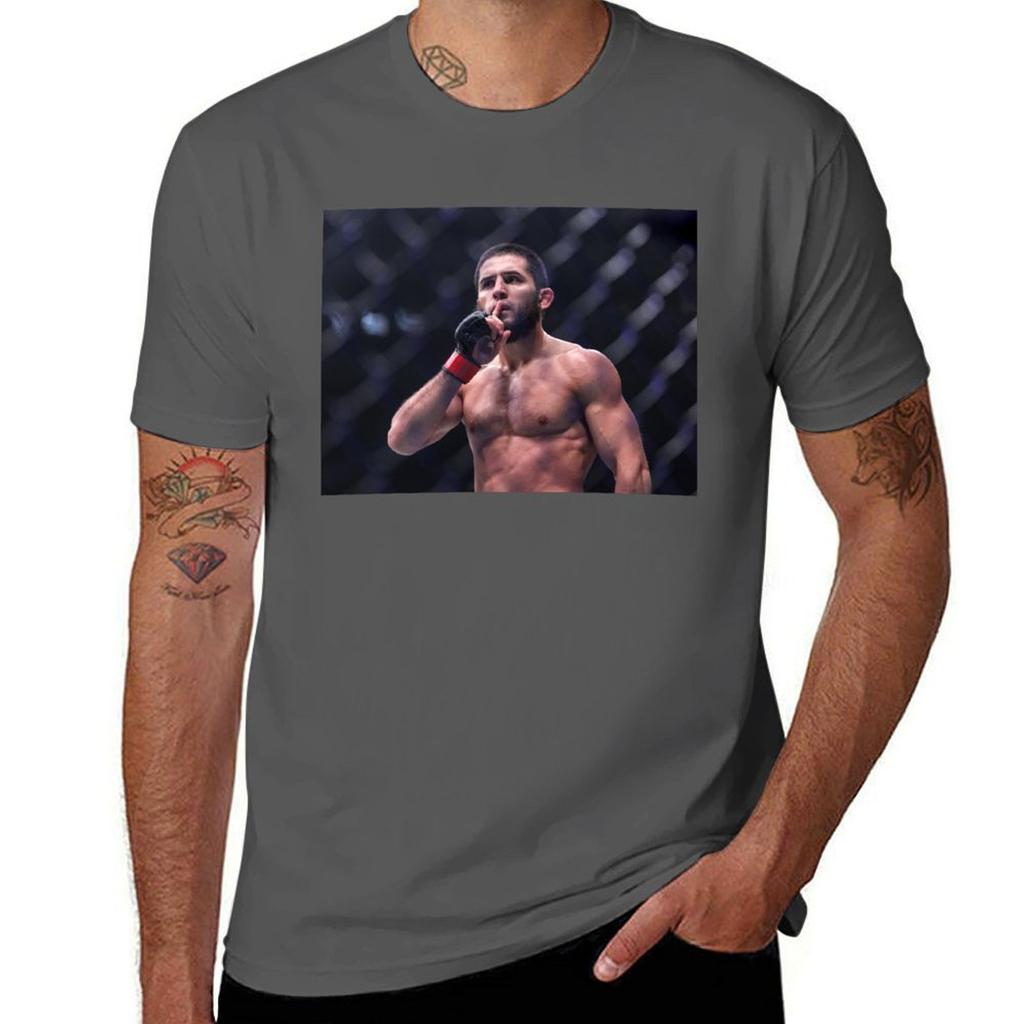 Islam Makhachev Tshirt Functional Casual Short Sleeve Tee