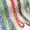 10mm Crystal Glass Wheel Beads for DIY Jewelry: Handmade Necklaces & Bracelets