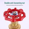 All-Copper 1-Inch Telescopic Gate Valve: Double Internal Thread, Thickened Design for Pre-Meter Use