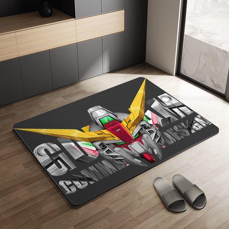 Diatom Mud Floor Mat Bathroom Water Absorption Non-slip Quick-drying Door Mat Toilet Toilet Door Foot Mat