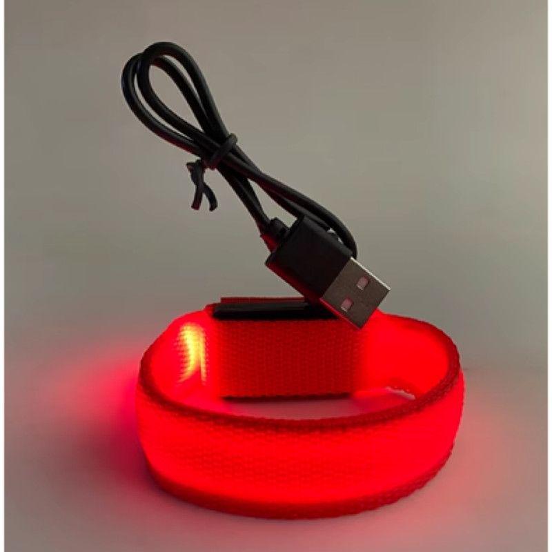 Dobíjecí LED sportovní náramek měnící barvu