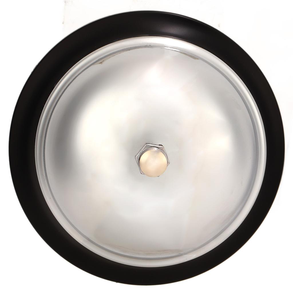 Desk Bell Crisp Ringtones Chrome Polished Alloy Office Bell Compact Structure Call Bell Kitchen Bell for Dining Room Bar