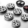Pro VOLKSWAGEN 4ks 55mm 65mm Středové pokličky kol automobilu Kryty nábojů Pokličky kol Příslušenství Pro Volkswagen VW GTI Golf Jetta Polo Beetle CC