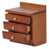 1:12 Dollhouse Bedside Table Exquisite Workmanship Wooden Night Stands for Miniature Dollhouse