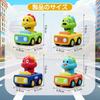 MIRAIMAX Baby Car Dinosaur Racing Car Set with Push Go for Toddlers 6 Months and No Batteries Educational Toy for Ages Indoor and Outdoor Birthday