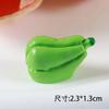 5pcs Simulated Fruit Resin Ornaments Mini Food Vegetables Fingertip Mini Handicraft DIY Hair Clips Phone Case Resin Accessories