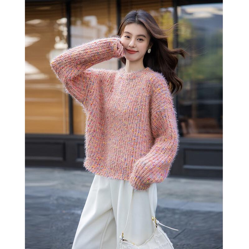 Mokana Women's Urban Casual Long Sleeve Knit Top