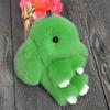 Cute Natural Rabbit Fur Pom Bunny Women Fluffy Rabbits On Bag Car Trinket Jewelry Wedding Party Toy Gift Bag Charm