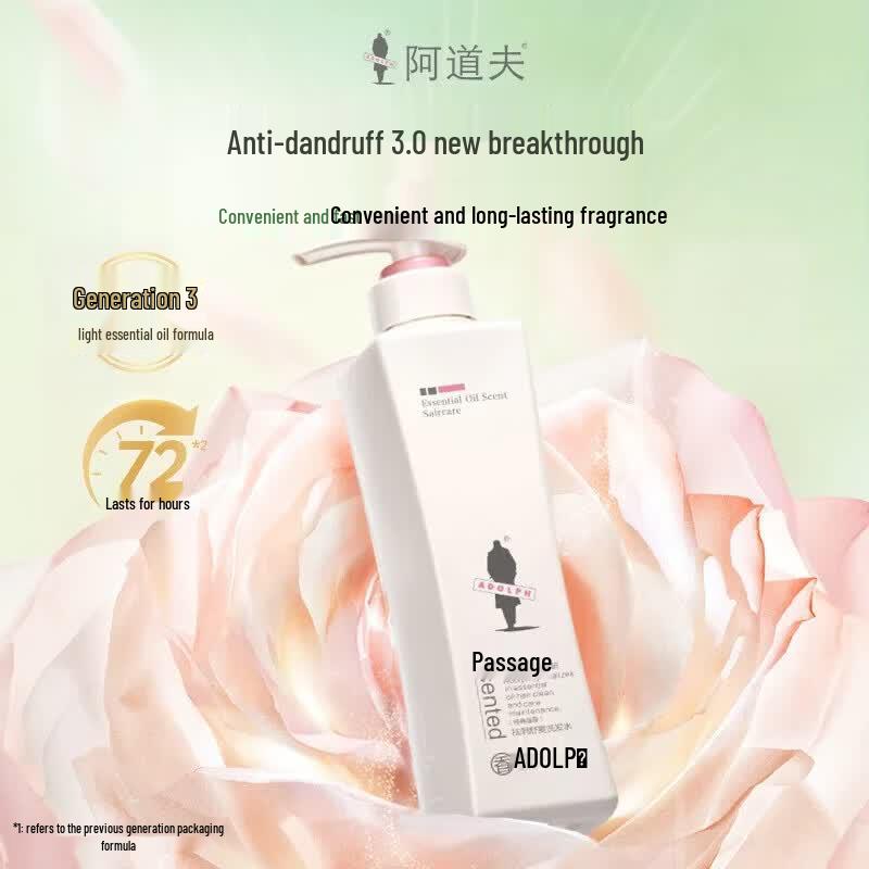 Adolphe Rose Essential Oil Anti-Dandruff & Oil Control Shampoo